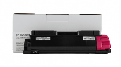 Тонер-картридж Fplus пурпурный 2800 стр. для Kyocera (аналог TK-580M /1T02KTBNL0)