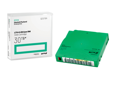 HPE LTO-8 30TB RW Non Cust Lbl 20 Crtg HPE LTO-8 30TB RW Non Cust Lbl 20 Crtg